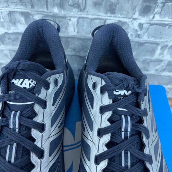 Hoka One One Mafate Speed 2 Varsity Navy Silver 1126851-VYNV Mens 9.5 / Wmn 10.5